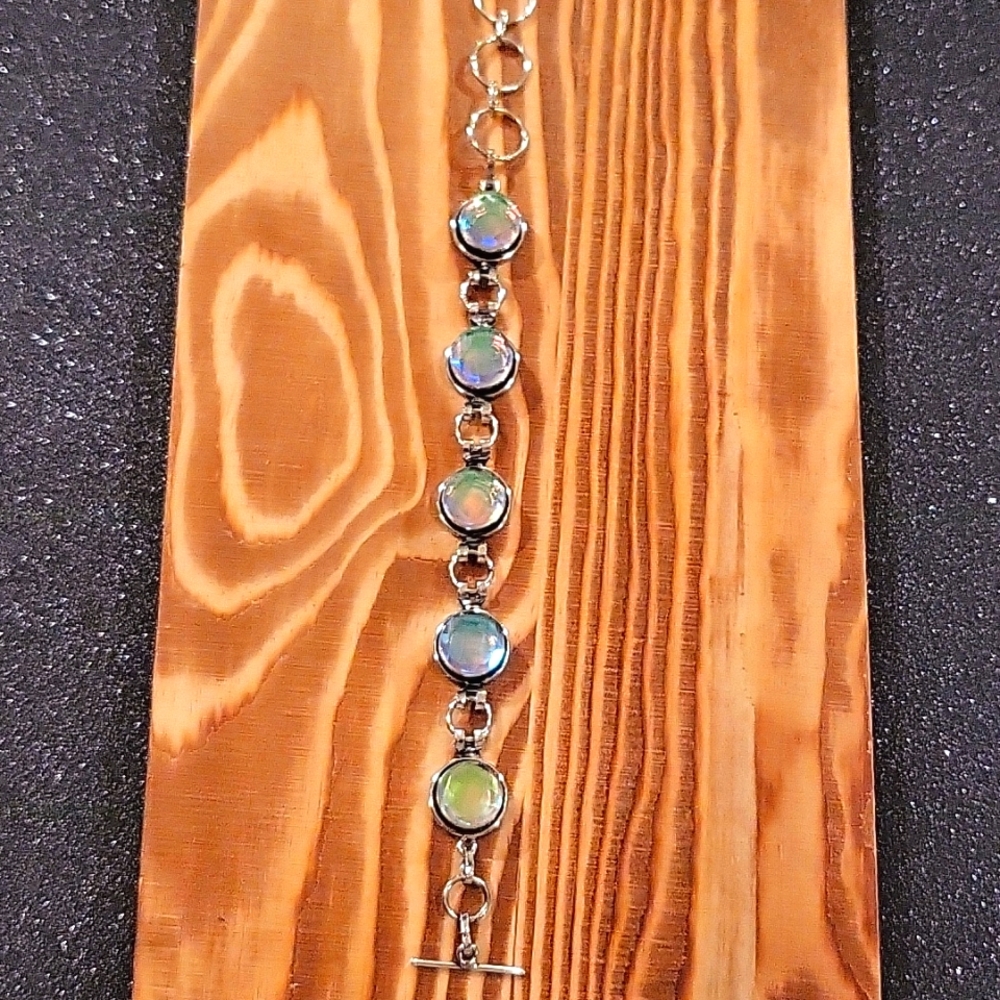 Rainbow Fire Topaz Bracelet - NWOT